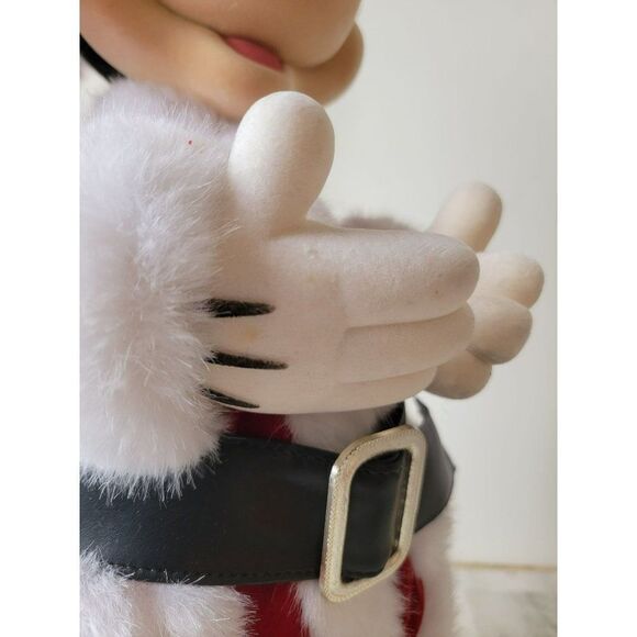 Telco Mickey Mouse Animated Music motionette Santa Claus Xmas decor - Picture 10 of 16